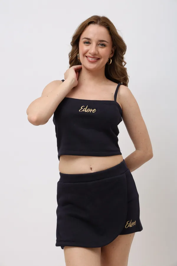 Lune_Cami_Crop_Top_Navy