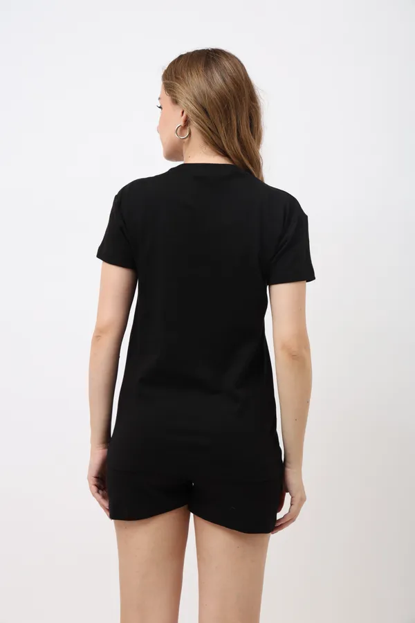 Ciel_Black_V_Notch_Neck_Co_Ord_Set
