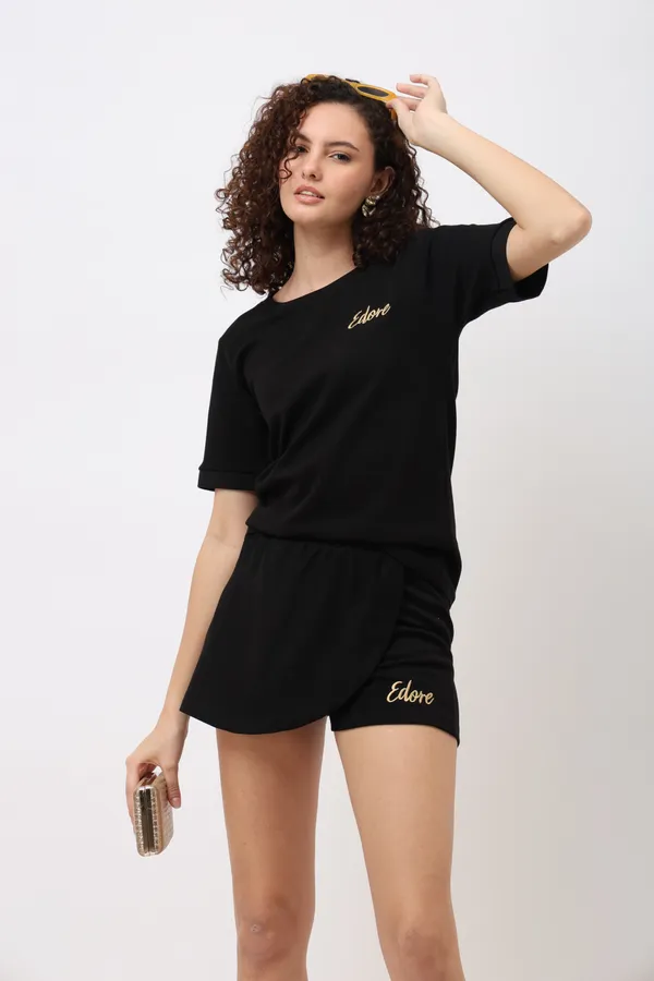 Caro_Black_Folded_Sleeve_Co_Ord_Set
