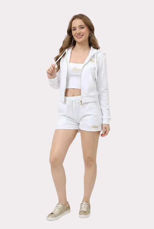 Caen_White_Front_Zip_Crop_Jacket_With_Pocket
