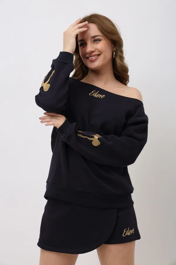 Sorelle_Off_Shoulder_Sweatshirt_Navy