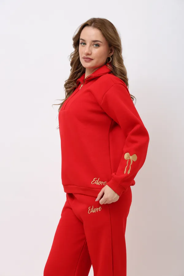Elva_Sweatshirt_Red
