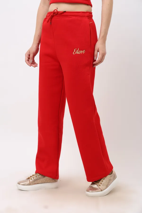 Cora_Straight_Fit_Pyjama_Red