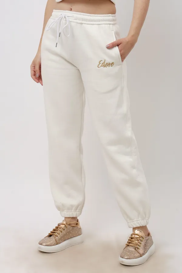 Halo_Women_S_Tapered_Pyjama_Off_White