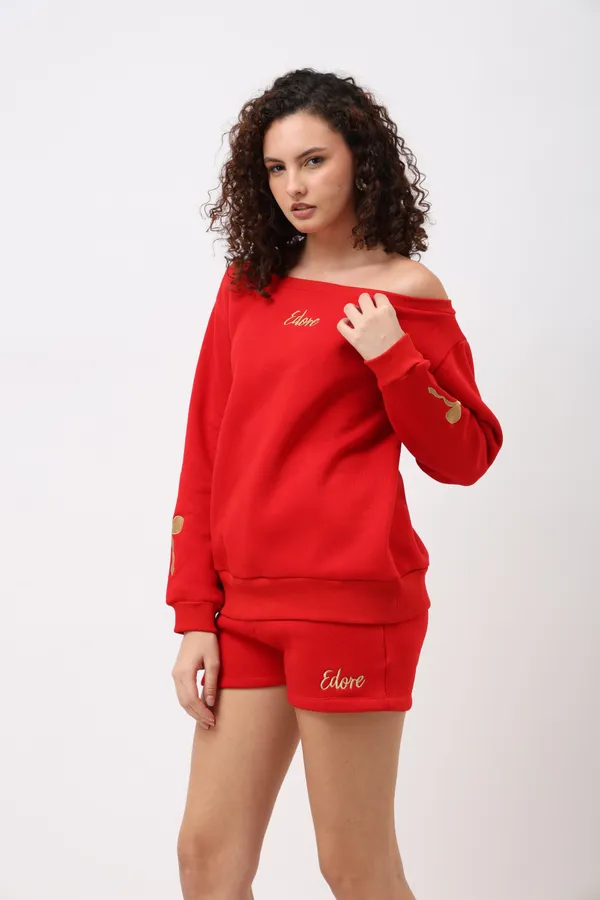 Mirelle_Off_Shoulder_Co_Ord_Set_Red
