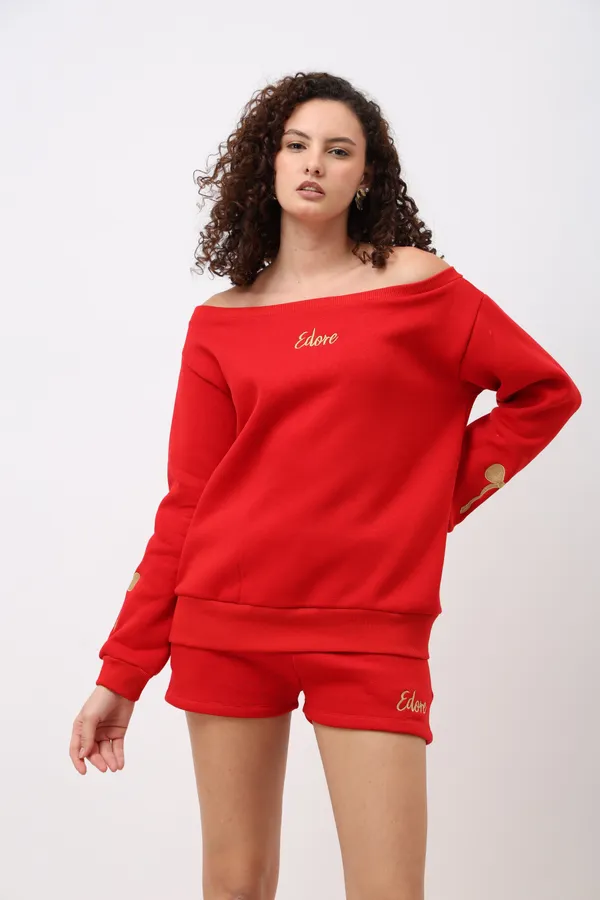Mirelle_Off_Shoulder_Co_Ord_Set_Red
