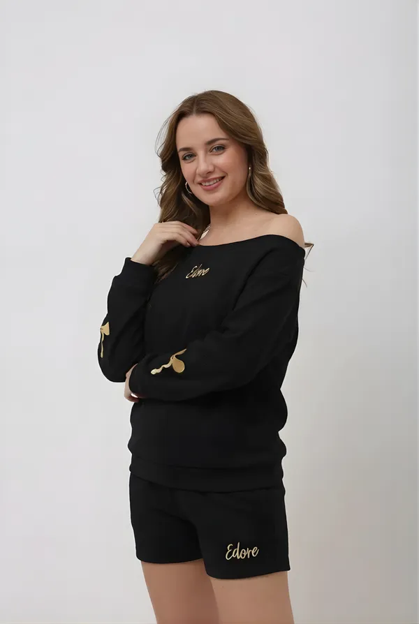 Mirelle_Off_Shoulder_Co_Ord_Set_Black