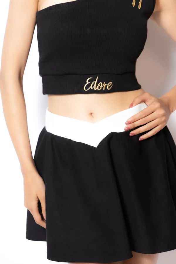 Ziva_One_Shoulder_Top_Black