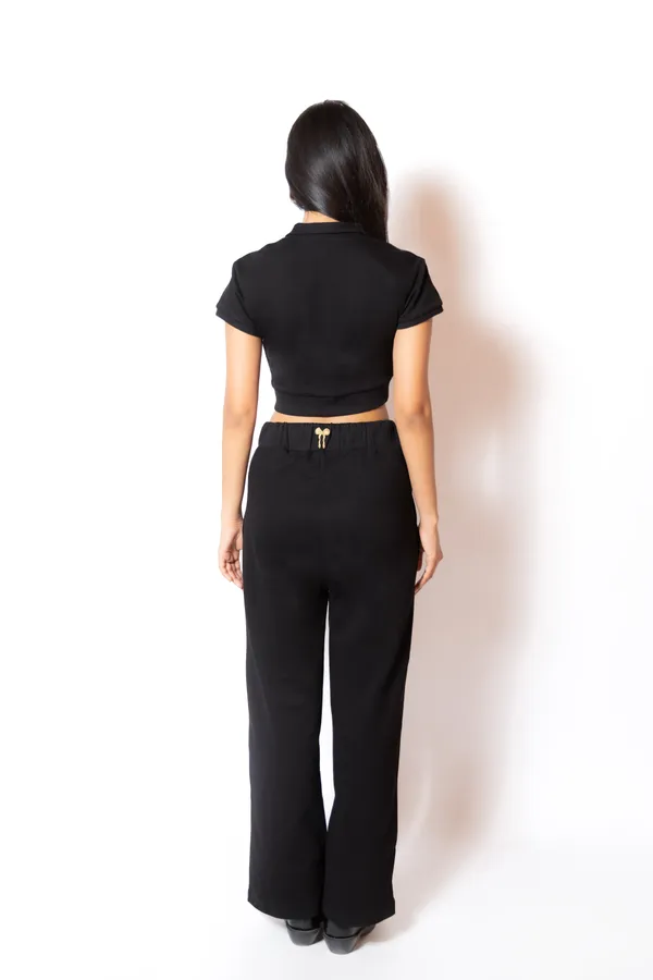 Cl_Mence_Zip_Crop_Top_Black