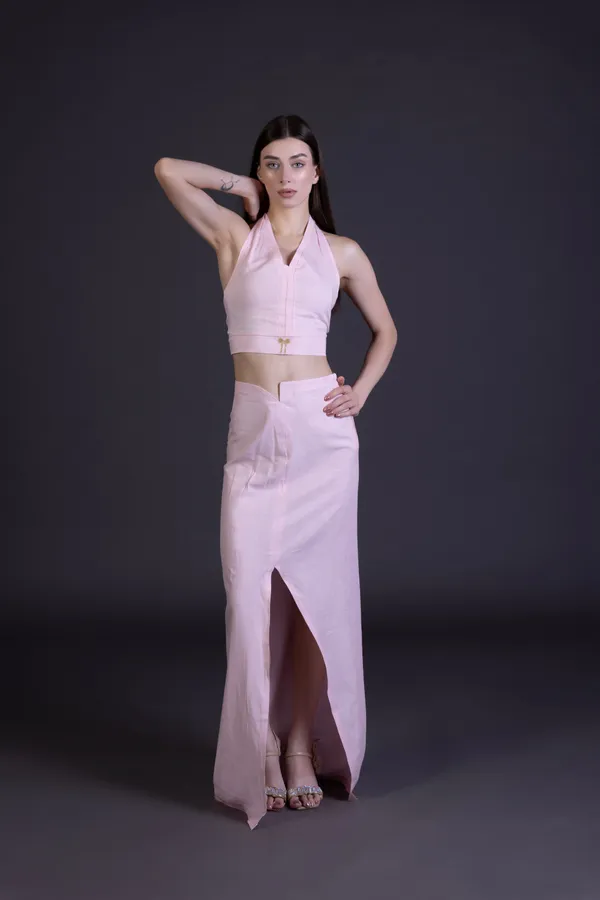 Viola_Linen_Skirt_Blush_Pink