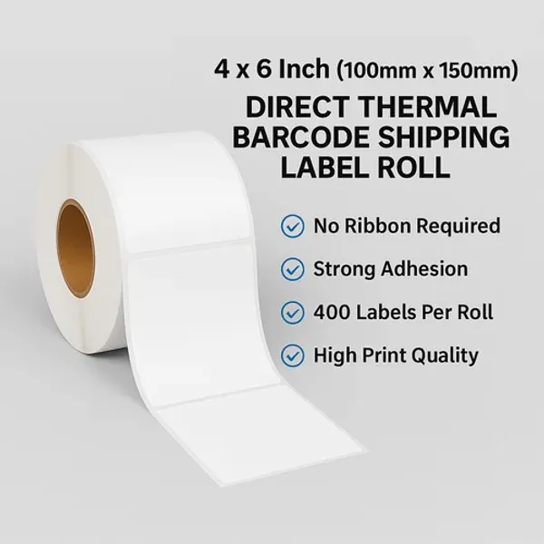 White_Direct_Thermal_4_X_6_Inch_Label_Roll