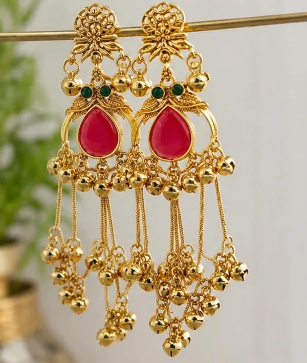 Traditional_Gold_Plated_Jhumka_Earrings_For_Women