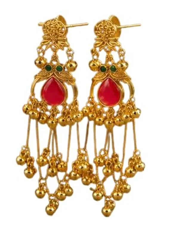 Traditional_Gold_Plated_Jhumka_Earrings_For_Women