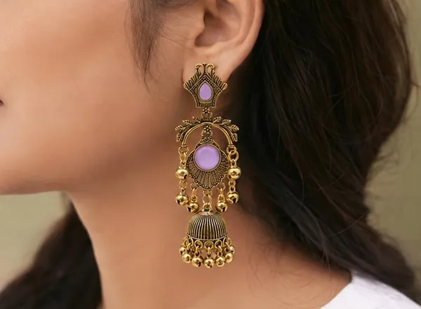 Gold_Plated_Jhumka_Earrings_For_Women