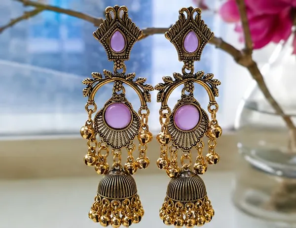 Gold_Plated_Jhumka_Earrings_For_Women