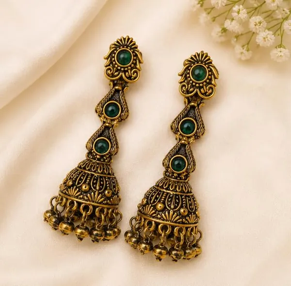 Gold_Plated_Jhumka_Earrings_For_Women