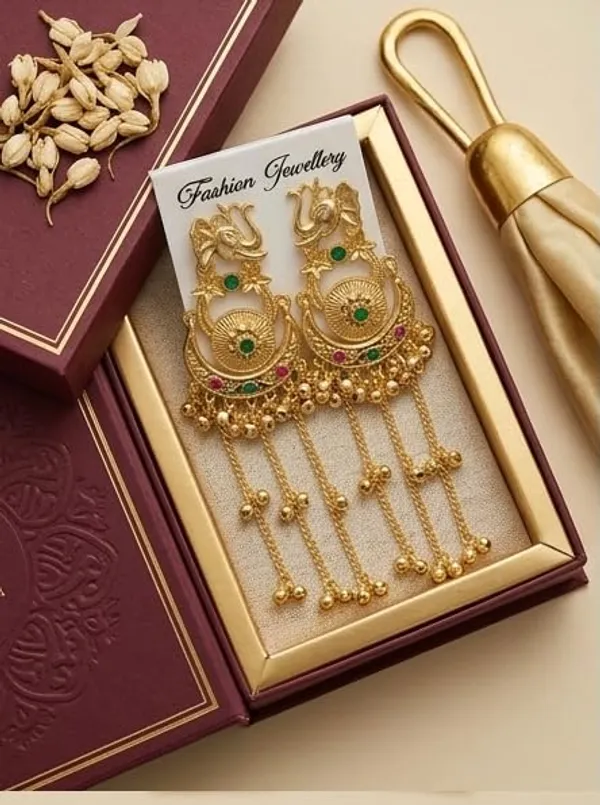 Traditional_Gold_Plated_Jhumka_Earrings_For_Women