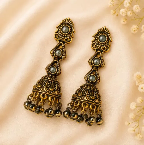 Gold_Plated_Jhumka_Earrings_For_Women