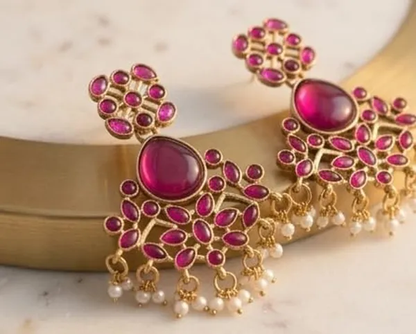 Gold_Plated_Jhumka_Earrings_For_Women