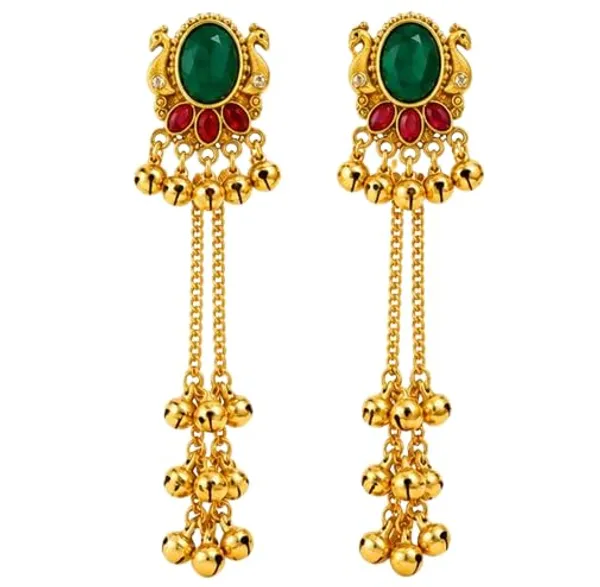 Gold_Plated_Jhumka_Earrings_For_Women