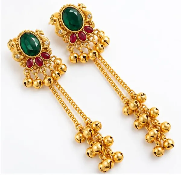 Gold_Plated_Jhumka_Earrings_For_Women