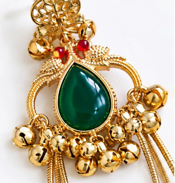Gold_Plated_Jhumka_Earrings_For_Women