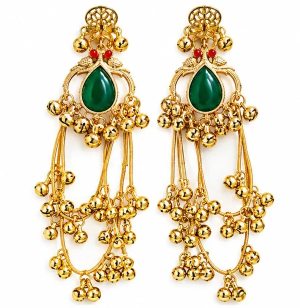 Gold_Plated_Jhumka_Earrings_For_Women