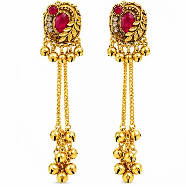 Gold_Plated_Jhumka_Earrings_For_Women