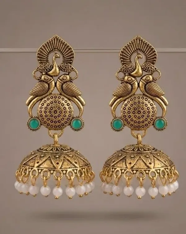 Gold_Plated_Jhumka_Earrings_For_Women