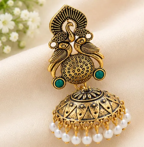 Gold_Plated_Jhumka_Earrings_For_Women