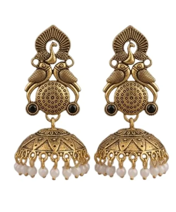 Gold_Plated_Jhumka_Earrings_For_Women
