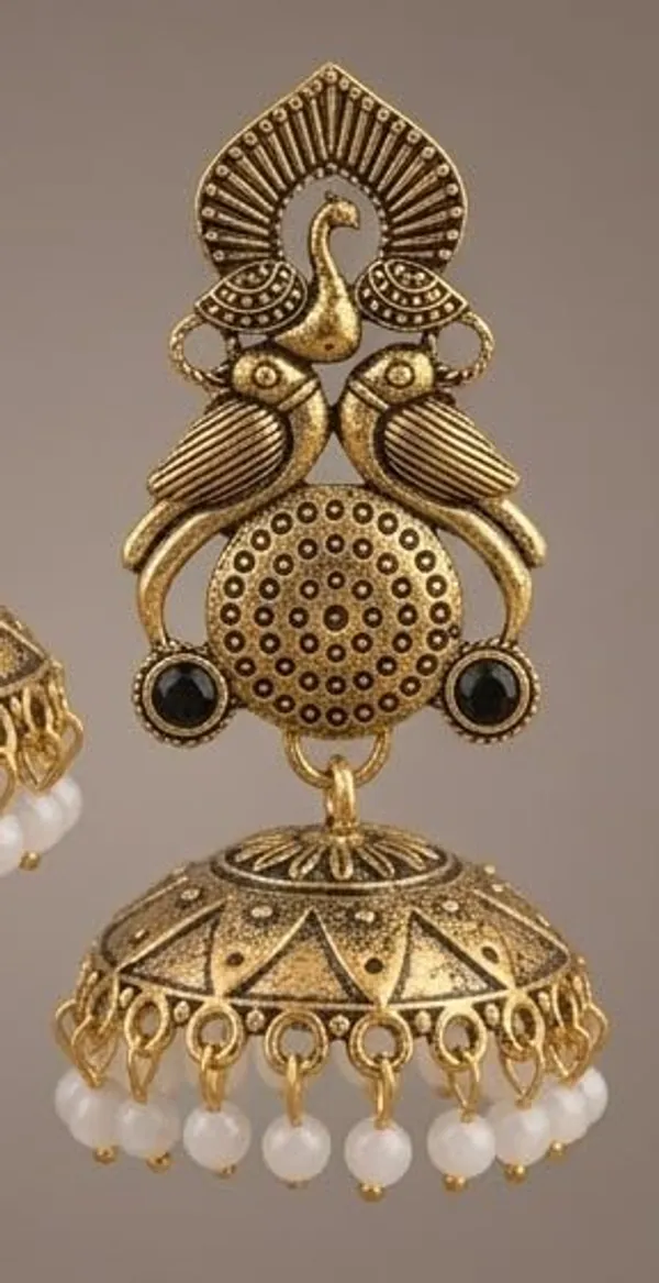 Gold_Plated_Jhumka_Earrings_For_Women