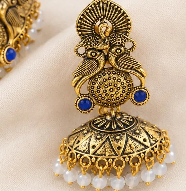 Gold_Plated_Jhumka_Earrings_For_Women