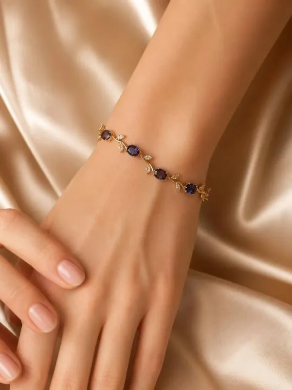 Chain_Link_Floral_Bracelet