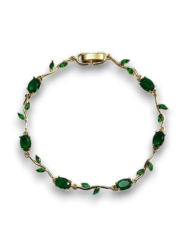 Chain_Link_Floral_Bracelet