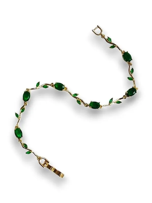 Chain_Link_Floral_Bracelet