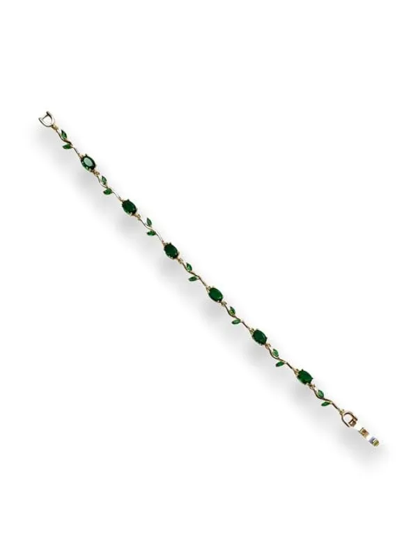 Chain_Link_Floral_Bracelet