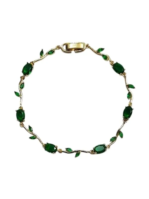 Chain_Link_Floral_Bracelet