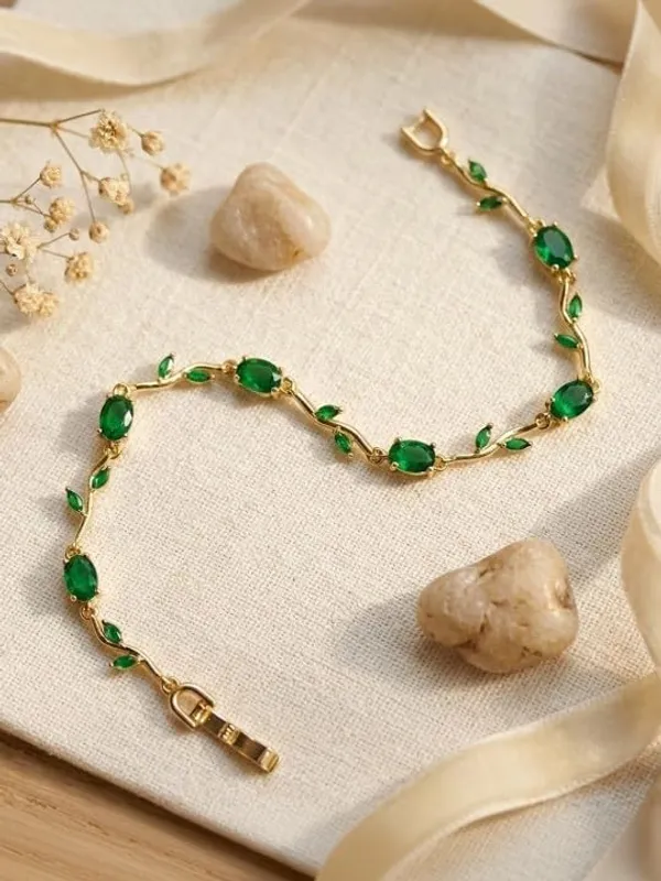Chain_Link_Floral_Bracelet