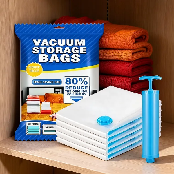 Blue_And_White_Plastic_Airtight_Vacuum_Storage_Bag_With_Hand_Pump