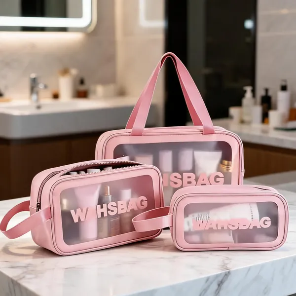 Pink_Transparent_Plastic_Makeup_Bag_For_Women