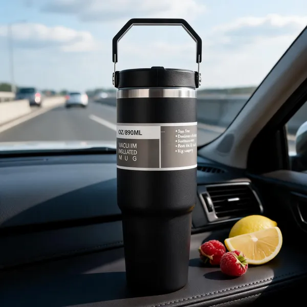 Black_Steel_Vacuum_Insulated_890Ml_Travel_Mug