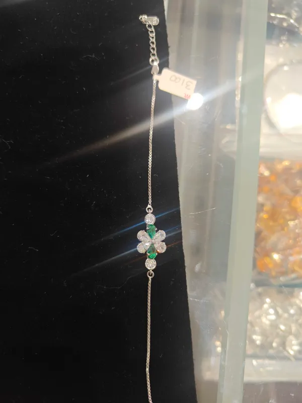White_925_Silver_Bracelet_For_Jewellery