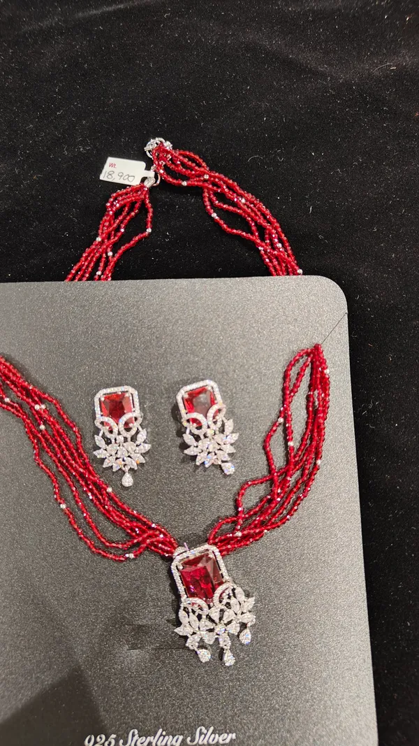 White_925_Silver_Necklace_Set_For_Jewellery