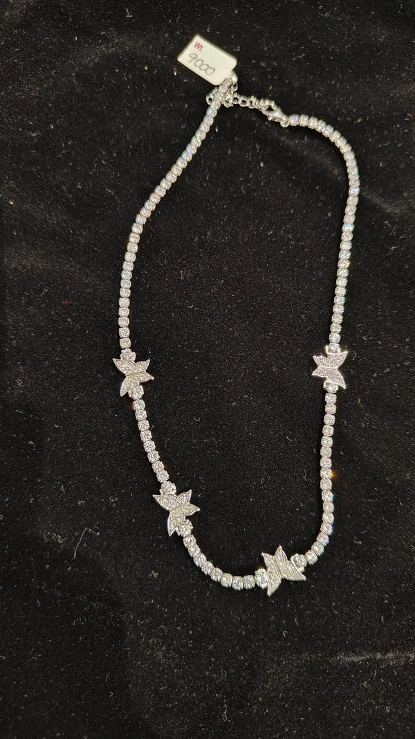 White_925_Silver_Necklace_For_Jewellery