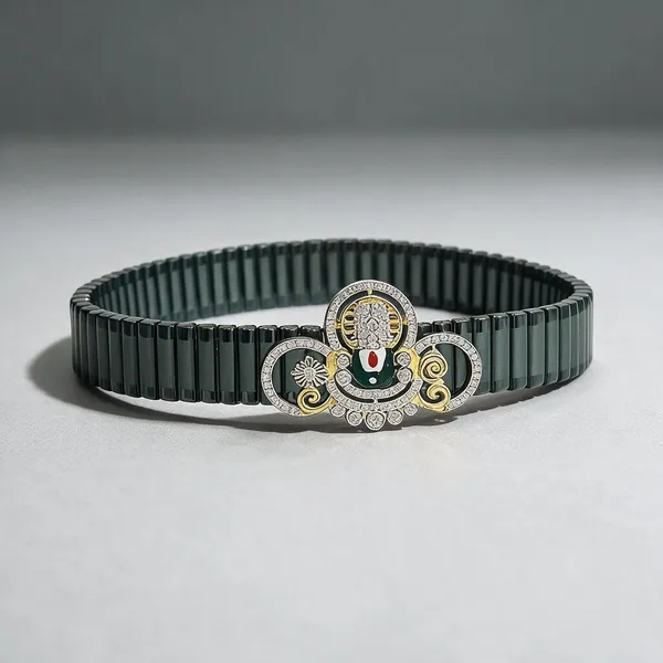 White_925_Silver_Stretchable_Bracelet_Band_For_Jewellery