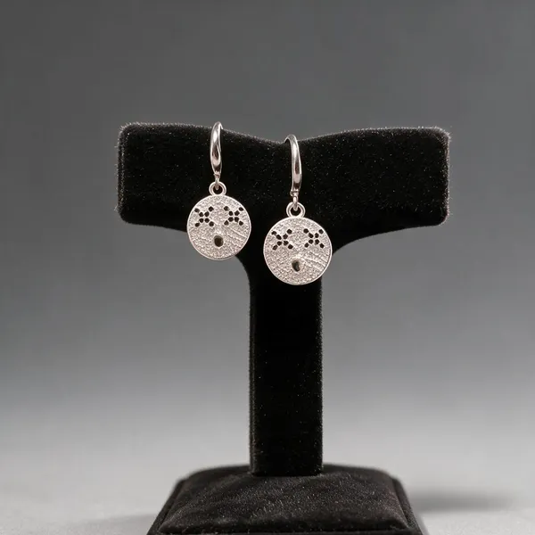 White_925_Silver_Drop_Earrings_For_Jewellery