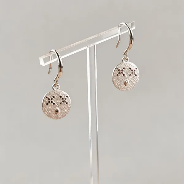 White_925_Silver_Drop_Earrings_For_Jewellery