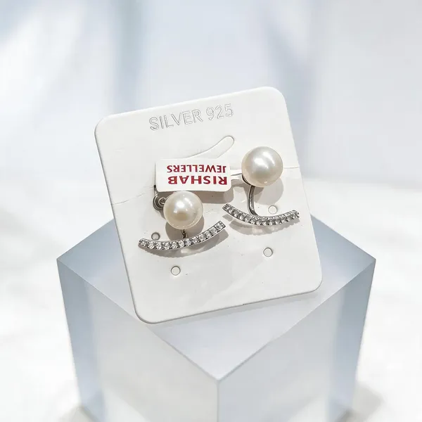 White_925_Silver_Ear_Jacket_Earrings_For_Jewellery