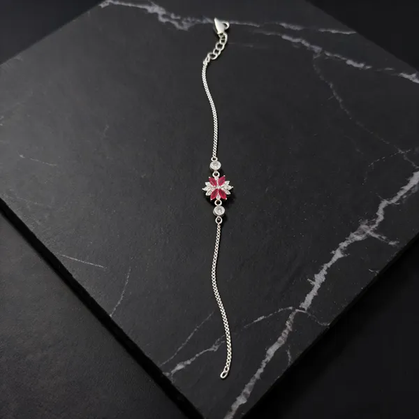 White_925_Silver_Bracelet_For_Jewellery
